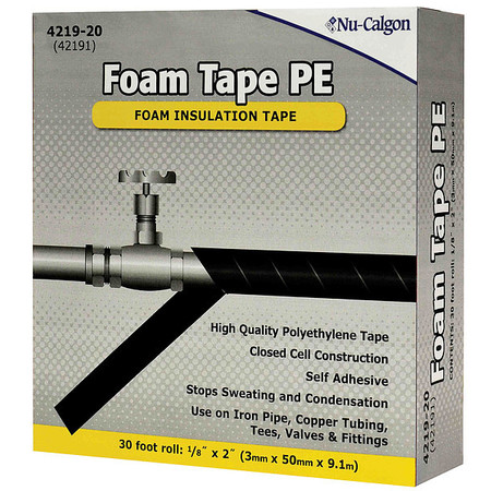 NU-CALGON Foam Tape, 30 ft x 2 in 4219-20