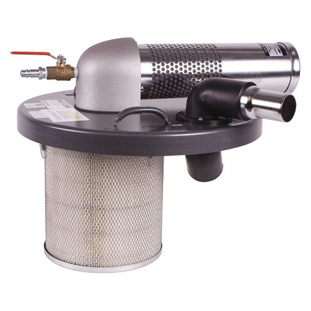 GUARDAIR Pneumatic Drum-Top Vacuum Head, Standard 20 cfm N301S