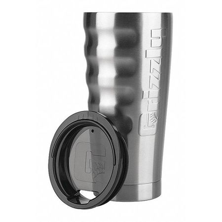 GRIZZLY COOLERS Insulated Mug, 20 oz. Capacity 450032
