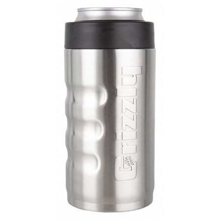 GRIZZLY COOLERS Insulated Mug, 16 oz. Capacity 4450065