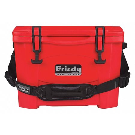 GRIZZLY COOLERS Marine Chest Cooler, Hard Sided, 15.0 qt. 4400005