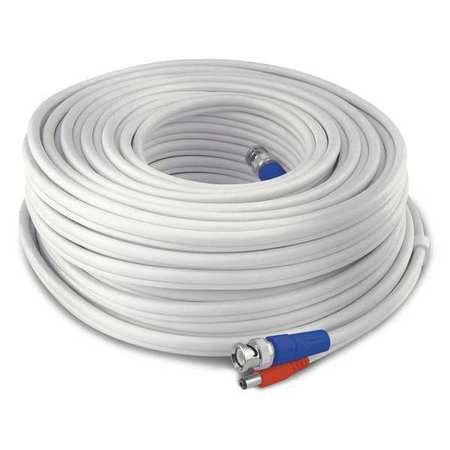 Swann BNC Cable, 50 ft. L, PVC Body Material SWPRO-15MTVF-GL