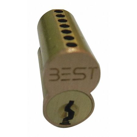 Best Interchangeable Core, Satin Bronze, Keyway Type G, 7 Pins 1C7G1612