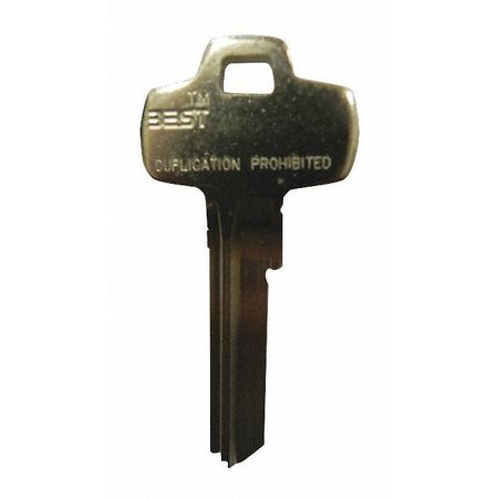 Best Key Blank, BEST Lock, Standard, WB Keyway 1AP1WB1KS609KS800