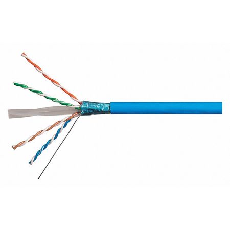 Monoprice Data Cable, 1000 ft. L, Blue Jacket 18608