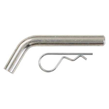 Buyers Products 1/2 x 2.84 Inch Clear Zinc Hitch Pin With Cotter HP545WC