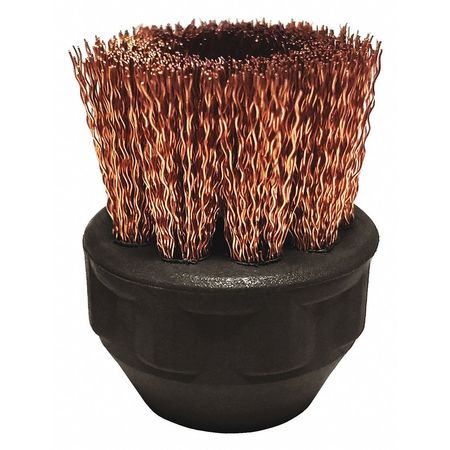 ELECTRO-STEAM Circular Bronze Brush, 1" L 000033107