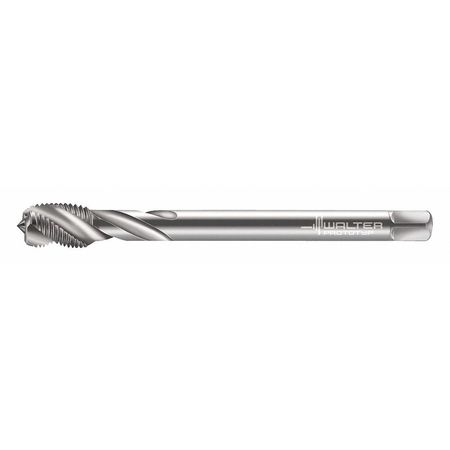 WALTER Spiral Flute Tap, M30-1.50, Plug, Metric Fine, 5 Flutes, Uncoated 7156770-M30X1.5