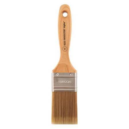 WOOSTER 2" Varnish Paint Brush, Micro Tip Bristle, Wood Handle, 1 4233-2