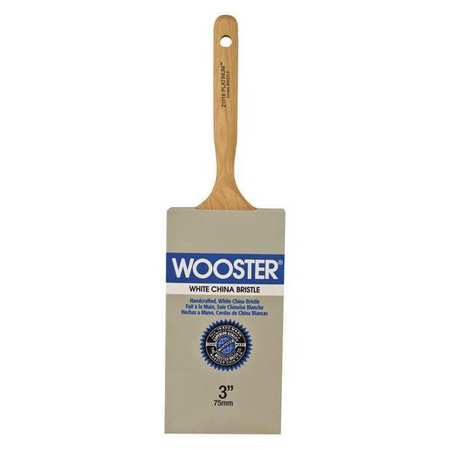Wooster 3" Varnish Paint Brush, White China Bristle, Wood Handle Z1118-3