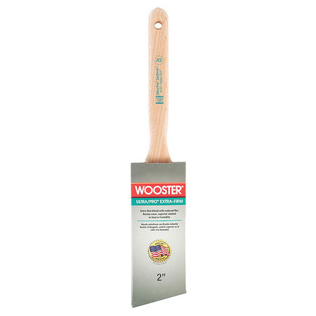 Wooster 2" Angle Sash Paint Brush, Nylon Bristle, Wood Handle 4153-2