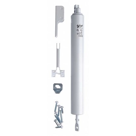 WRIGHT PRODUCTS Light Duty Pneumatic Closer, White V820AWH