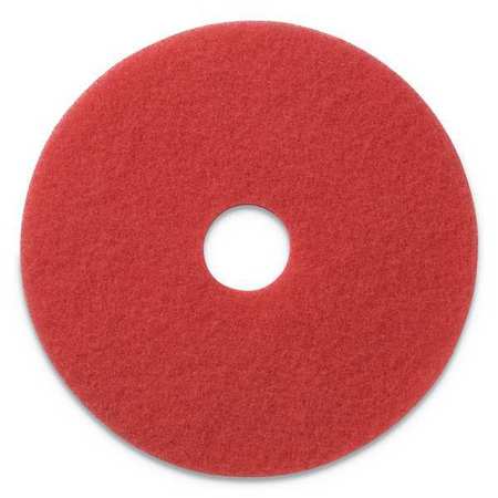 Americo Red Buff Floor Pad, 20in., PK5 404420