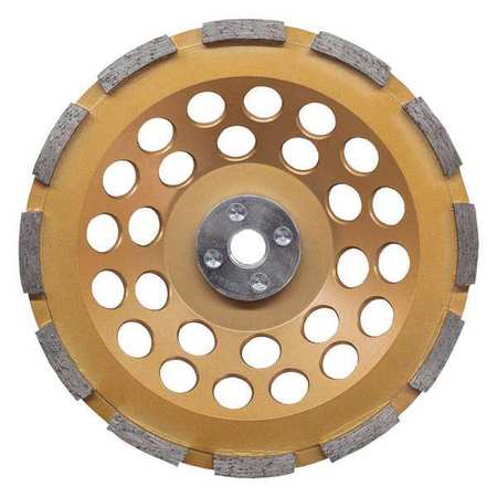 MAKITA 7" Low-Vibration Diamond Cup Wheel, Single Row A-96207
