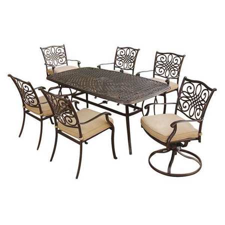 Hanover Dining Set, Outdoor, 7 Pc TRADITIONS7PCSW
