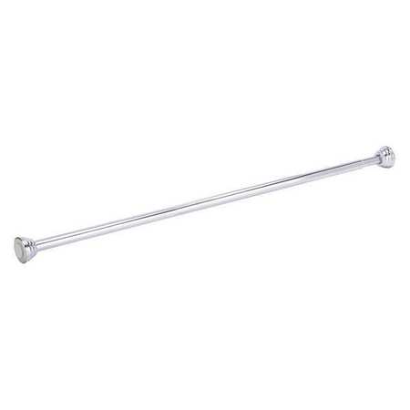 Honey-Can-Do Tension Shower Rod, 72in, Chrome BTH-03109