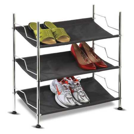 canvas shoe rack