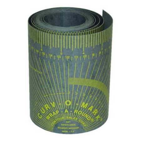 JACKSON SAFETY 4 ft. Wrap-a-Round/Diameter Tape Measures, 3-7/8" Blade 14763