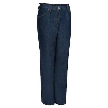 RED KAP 6P54Pw0 Pre-Wash Indigo Denim Jeans PD54PW 36 32