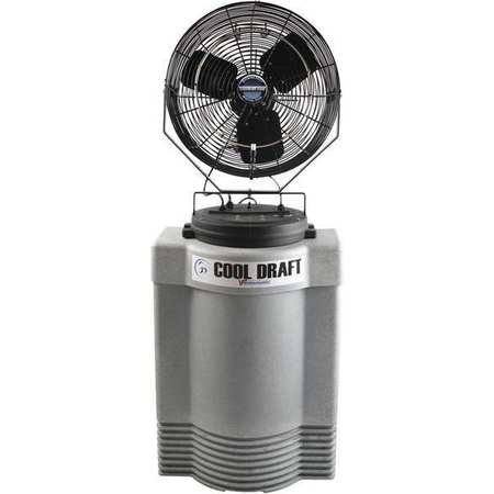 MAXX AIR Misting Fan, Mister 18 in. Non-Oscillating, 120 V, 3,500 CFM CDMP1840GRY