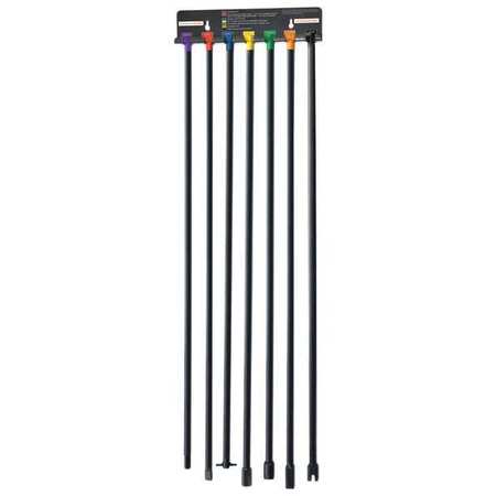 STEELMAN Spare Tire Tool Set, Hex Head, 7 Pieces 96090A