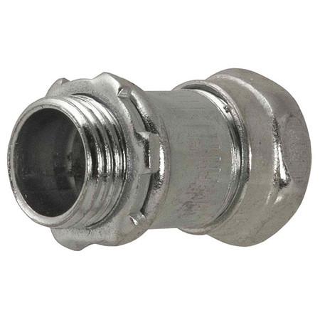 RACO EMT COMPR CONNECTOR 1/2" STEEL 2902