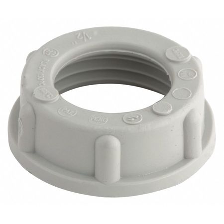 RACO Insulating Bushing, 31/64" L, Plastic 1405