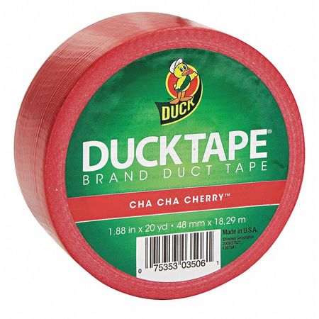 Duck Brand Duct Tape, 1.88 in.x20 yd., Red 392874