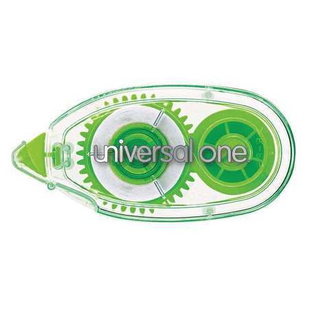 UNIVERSAL ONE Glue Tape, Permanent, Clear, PK2 UNV38178