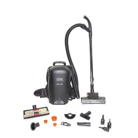 Atrix ERGO Aviation Backpack HEPA Vacuum VACBP400-GR