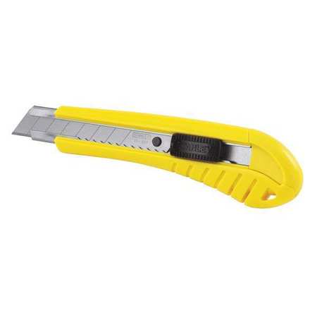 STANLEY Snap-Off Knife, 18mm Blade W, 6-3/4 in. L Snap-Off, 6-3/4" L 680-10-280