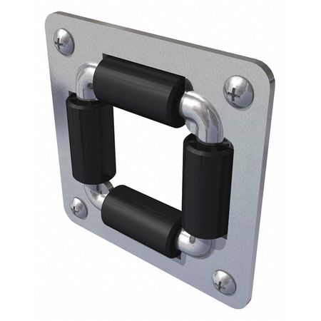 COXREELS SS 4-Way Roller Bracket, Spring Driven 4RB-SS