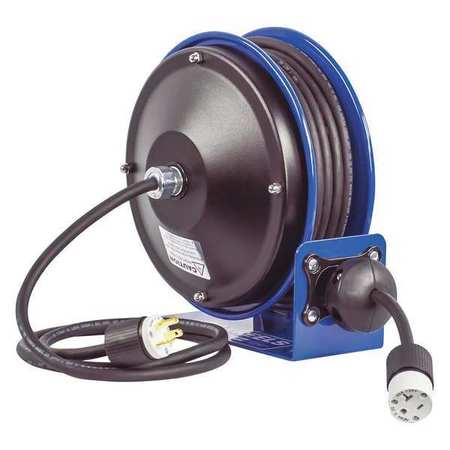 COXREELS 25 ft. 12 Power Cord Reel PC10-2512-4