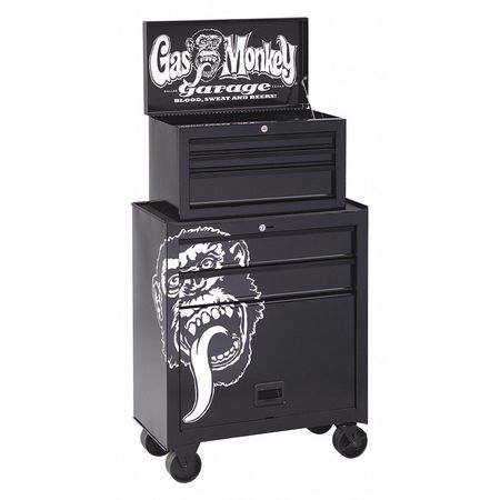 Gas Monkey Garage Gas Monkey 5-Drawer Tool Center, 26in GMGBTC26X5