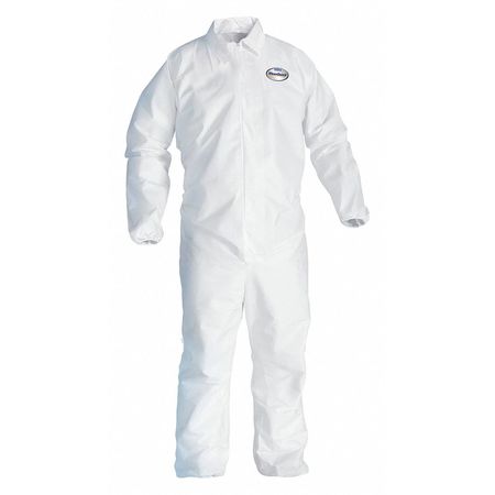 KLEENGUARD Protection Coverall, ToGo Pack, XL, Elastic, XL, 25 PK 37696