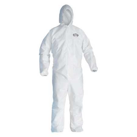 Kleenguard Protection Coverall, To-Go Pack, 4XL, Hood, 4XL, 25 PK 42567