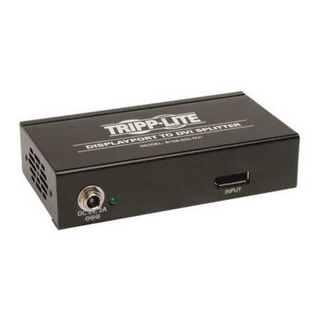 TRIPP LITE DisplayPort 1.2 Hub, MST, 2-Port, DVI B156-002-DVI