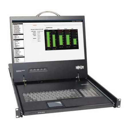 TRIPP LITE Rack Console KVM, 19" LCD, 1U B021-000-19