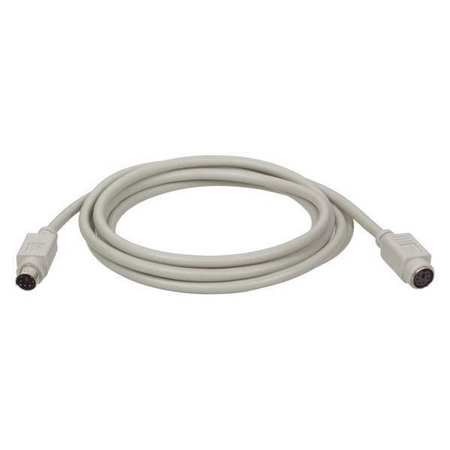 TRIPP LITE PS/2 Extension Cable, Mini-DIN6, M/F, 10ft P222-010
