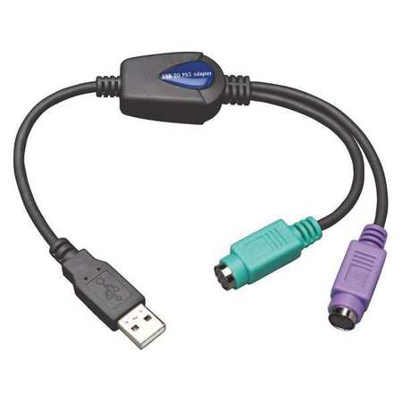 Tripp Lite USB Adapter, PS/2, Keyboard/Mouse, M/F U219-000-R