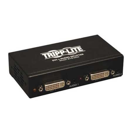 TRIPP LITE DVI Splitter, 2-Port, Audio, Single, Boost B116-002A