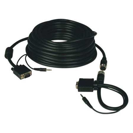 TRIPP LITE Coax Cable, Audio, VGA, EZ Pull, RGB, 100ft P504-100-EZ