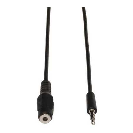 TRIPP LITE Audio Cable, Mini Stereo, 3.5mm, M/F, 6ft P311-006