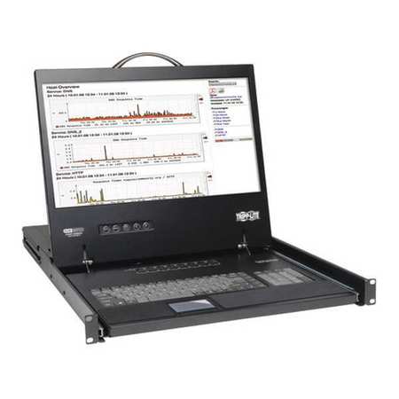 TRIPP LITE Rack Console KVM, 16-Port, 19" LCD, 1U B040-016-19