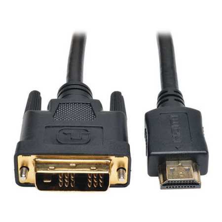 TRIPP LITE HDMI to DVI Cable, HDMI, DVI-D M/M, 3ft P566-003