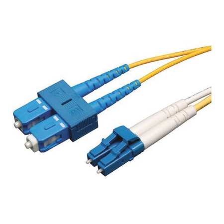 TRIPP LITE Fiber Optic Cable, Dplx, SMF, 8.3, LC/SC, 2m N366-02M