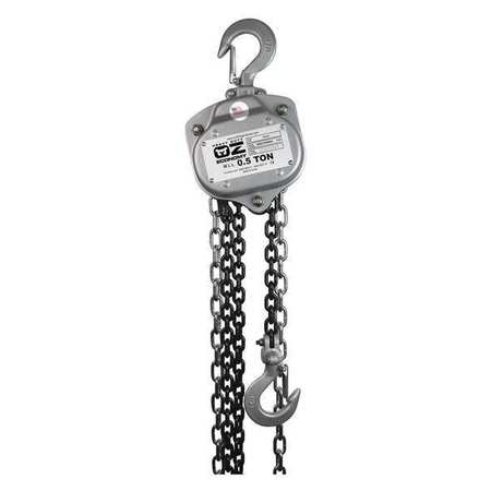 Oz Lifting Products Chain Hoist, 1000 lb., 10ft. Load Chain OZHDE005-10CH