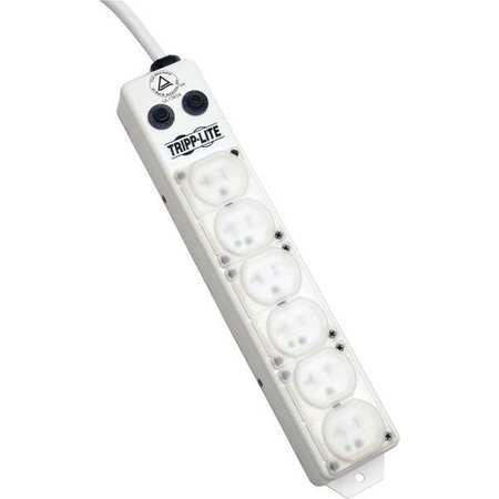 TRIPP LITE Power Strip, Hospital, 6 20A, 15ft cord PS615HG20AOEM