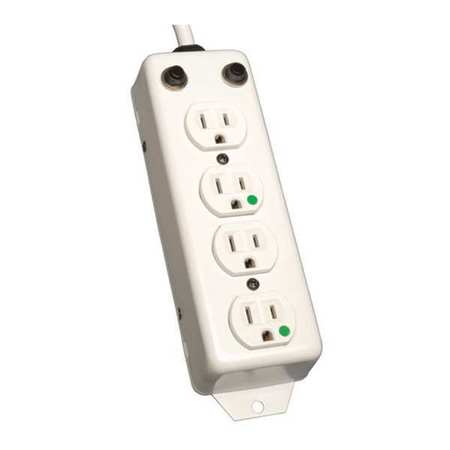 Tripp Lite Power Strip, Hospital, 4 15A, 2ft cord PS-402-HG-OEM