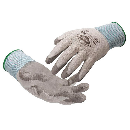TILSATEC Cut Resistant Coated Gloves, A4 Cut Level, Polyurethane, 9, 12PK TTP030PU-090